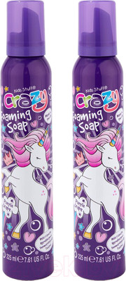 Набор косметики детской Kids Stuff Остров сокровищ Мусс-пена фиолетовая (2x225мл)