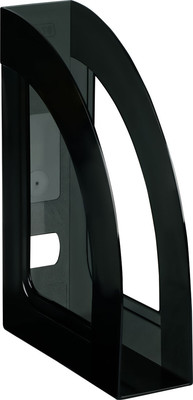 Лоток для бумаг Стамм Респект / ЛТВ-30858 (тонированный черный)