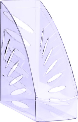 Лоток для бумаг Стамм Тропик / ЛТВ-31247 (тонированный фиолетовый)