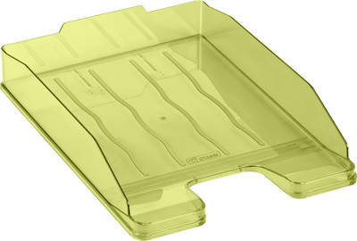 Лоток для бумаг Стамм Эксперт / ЛТГ-31157 (тонированный лаймовый)