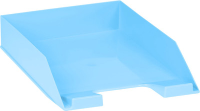 Лоток для бумаг Стамм Фаворит / ЛТГ-31283 (голубой)