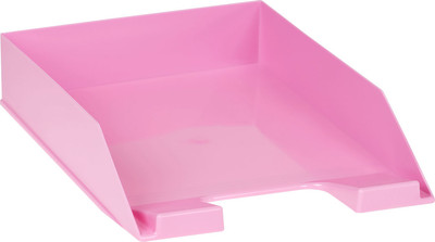 Лоток для бумаг Стамм Фаворит / ЛТГ-31280 (розовый)