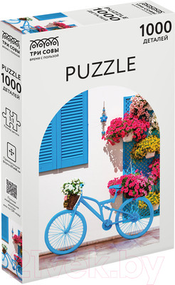 Пазл Три совы Голубое окошко / ПК1000_54668 (1000эл)