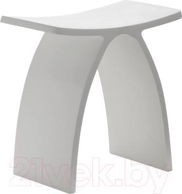 Стул для ванной Abber Stein AS1639 (белый матовый)