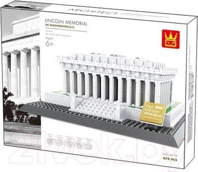 Конструктор Wange Архитектура мира / 69956 (979эл)