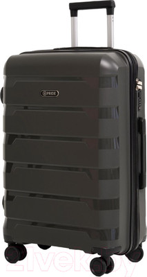 Чемодан на колесах PRIDE РР-9602 (S, серый)