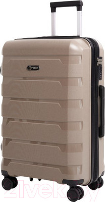 Чемодан на колесах PRIDE РР-9602 (S, шампань)