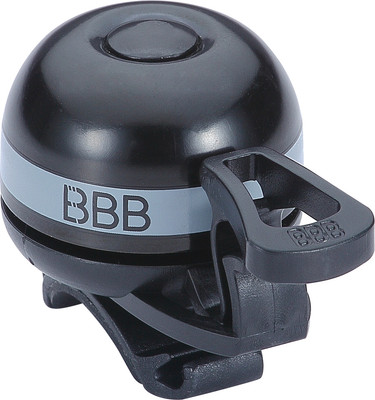 Звонок для велосипеда BBB EasyFit Deluxe BBB-14D (черный/серый)