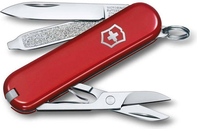 Нож швейцарский Victorinox Classic SD Colors Style Icon / 0.6223.G (красный)