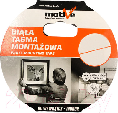 Скотч двухсторонний Motive 0.012x5м / 020175