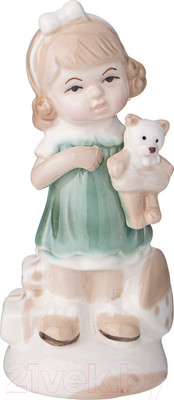 Статуэтка Lefard Девочка с мишкой / 146-1957