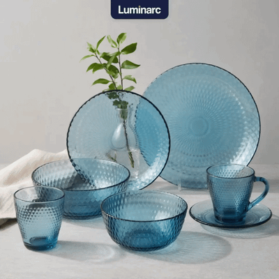 Набор столовой посуды Luminarc Идиллия Лондон Топаз O0326 (43пр)