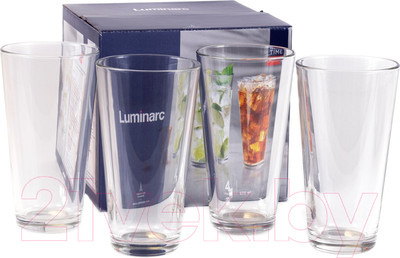 Набор стаканов Luminarc Время дегустаций Коктейль со льдом / O0383 (4шт)