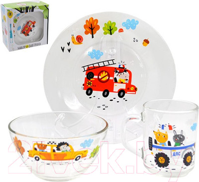 Набор столовой посуды ОСЗ Спецтехника / 2-18с2048 ДЗ