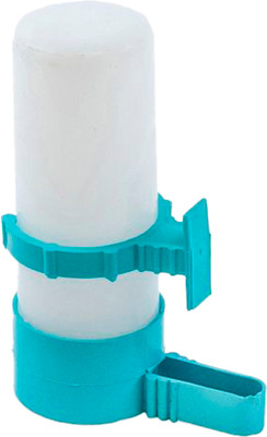 Поилка для птиц и грызунов Homepet 83299 (60мл, бирюзовый)