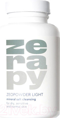 Пудра для умывания Zerapy Light Минеральная для ежедневного умывания и глубокого очищения (70г)