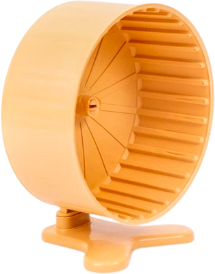 Колесо беговое для клетки Homepet 83352 (14см, бежевый)