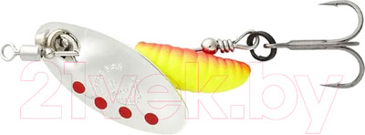 Блесна Savage Gear Grub Spinners Silver/Red/Yellow / 82454