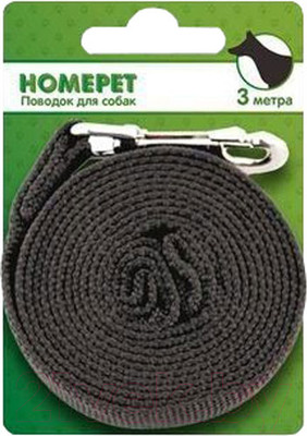 Поводок Homepet Стропа с карабином 25мм / 65993 (3м)