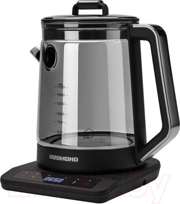 Электрочайник Redmond RK-G1310D (черный/хром)