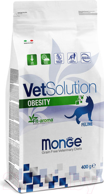 Сухой ветеринарный корм для кошек Monge Vet Solution Obesity (400г)