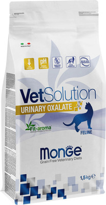 Сухой ветеринарный корм для кошек Monge Vet Solution Urinary Oxalate (1.5кг)