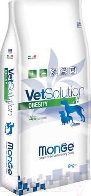 Сухой ветеринарный корм для собак Monge Vet Solution Obesity (12кг)