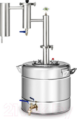 Дистиллятор бытовой ФЕНИКС Народный New (20л, + ТЭН)