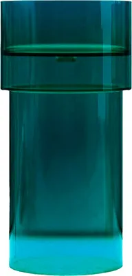 Умывальник Abber Kristall AT2701Aquamarin-H (бирюзовый)