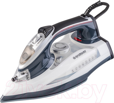 Утюг Endever Delta-228 (темно-синий/белый)
