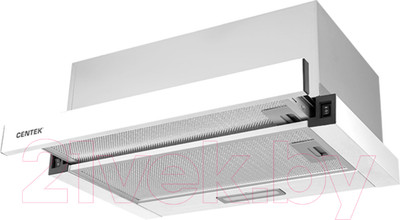 Вытяжка телескопическая Centek CT-1840-50 (белый)