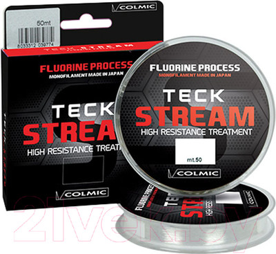 Леска монофильная Colmic Teck Stream 0.20мм 50м
