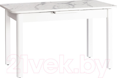 Обеденный стол Tetchair Aligery (мрамор светлый/белый)