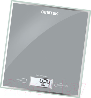 Кухонные весы Centek CT-2462 (серебристый)