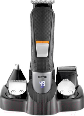 Машинка для стрижки волос Centek CT-2138 (черный/серый)