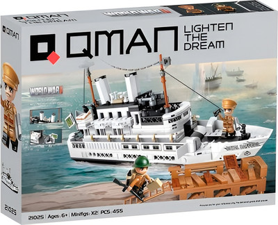 Конструктор Qman Авианосец / 21025Q