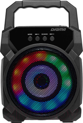 Портативная колонка Digma D-PS1500 (черный)