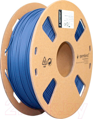 Пластик для 3D-печати Gembird 3DP-PLA-01-MTNB (1.75мм, 1кг, матовый/темно-синий)
