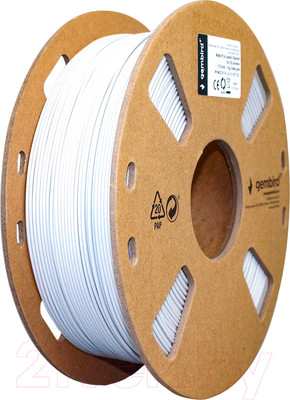 Пластик для 3D-печати Gembird 3DP-PLA-01-MTSG (1.75мм, 1кг, матовый/светло-серый)