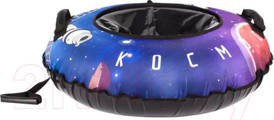 Тюбинг-ватрушка Snowstorm BZ-100 Space / W112882 (100см, фиолетовый/черный)