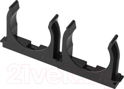 Крепеж-клипса для трубы ЭРА CLIP-50-B-MP 50мм / Б0062034 (25шт, черный)