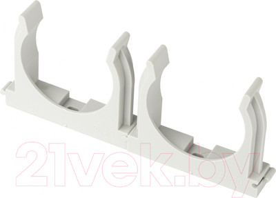 Крепеж-клипса для трубы ЭРА CLIP-50-G-MP 50мм / Б0062028 (25шт, серый)