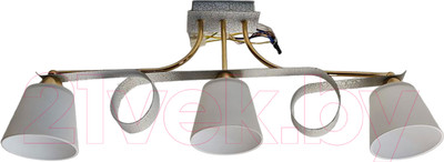 Потолочный светильник Mirastyle MX11077/3 BKWH+FGD