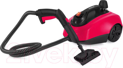 Пароочиститель Kitfort KT-9137-1 (черный/малиновый)