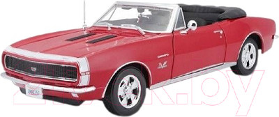 Масштабная модель автомобиля Maisto 1967 Chevrolet Camaro SS 396 / 31684 (красный)