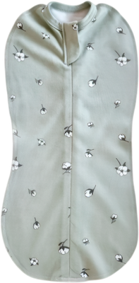 Пеленка-кокон детская Sofi Цветок хлопка / 4009 (р.56)