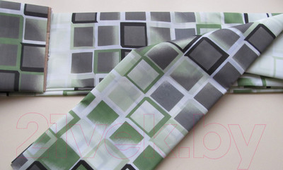 Шторка-занавеска для ванны Miranda Kare Green