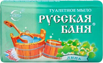 Мыло твердое Svoboda Русская баня Липа (100г)