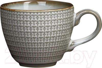 Чашка с блюдцем Corone Alveare HS179488 / фк9512 (бежевый)