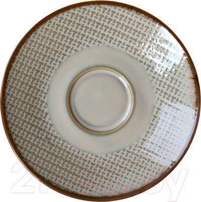 Блюдце Corone Alveare HS179487 / фк9516 (бежевый)